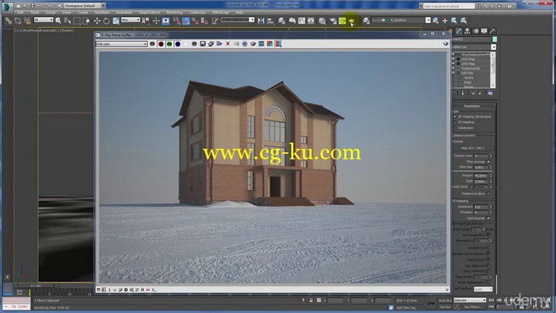 udemy - 3ds max and V-ray for architect. Advanced 3d visualisation的图片1