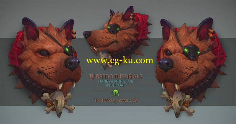 Gumroad - Hand Painting Fur in 3DCoat的图片1