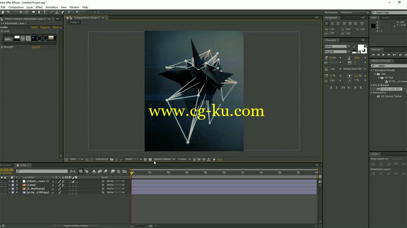 SkillShare - Creating Abstract Art & Graphics with Cinema 4D, Photoshop, and After Effects的图片1