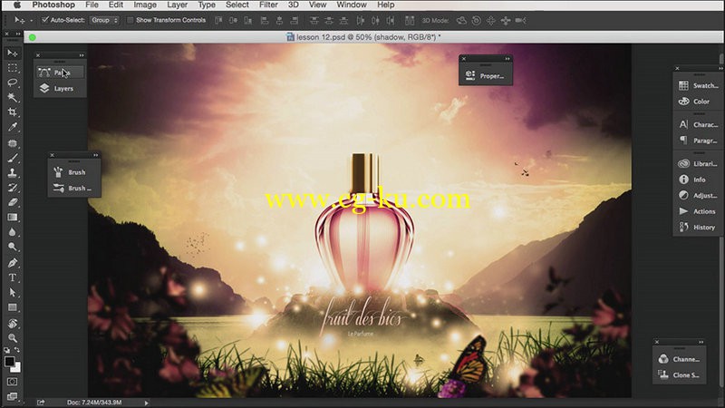 TutsPlus - Creative Lighting Effects in Adobe Photoshop的图片1