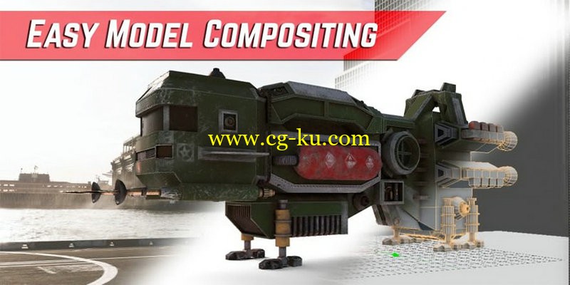 CGCookiemarkets - Easy Model Compositing Addon [Blender Addon]的图片1