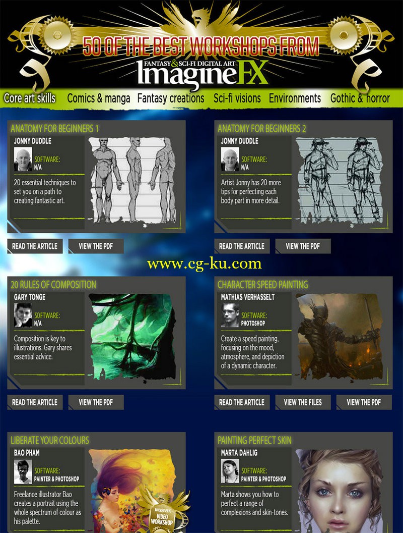 ImagineFX - The Ultimate Workshop Collection DVD的图片1