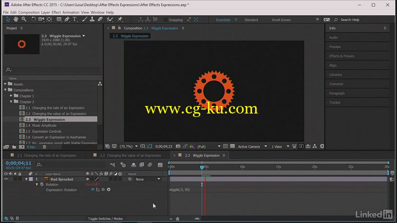 Lynda - After Effects Guru Expressions的图片1