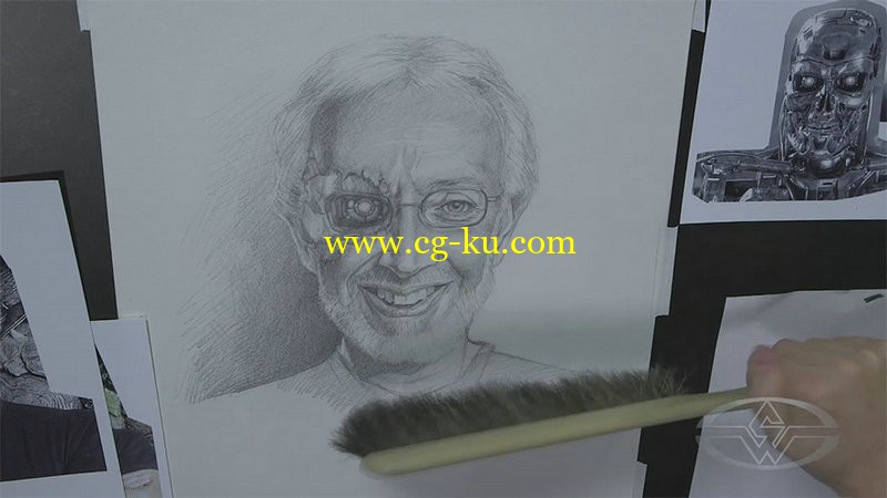 Stanwinstonschool - Portrait Illustration Part 1 Pencil Drawing Techniques的图片1