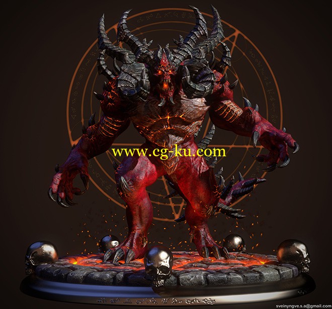 Diablo Demon - From Diablo 3的图片1