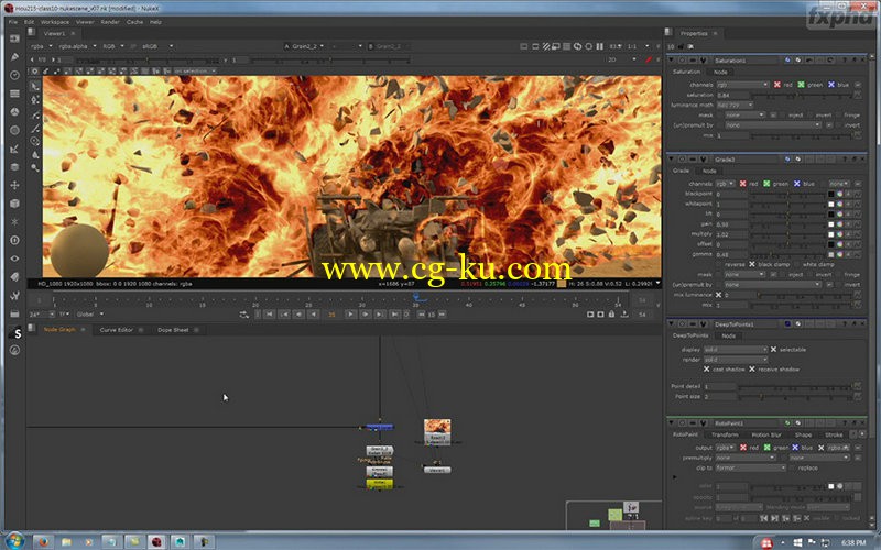 FXPHD - VFX304 Explosive Pyro Action Sequences with RenderMan的图片1