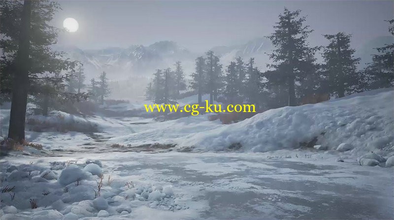 Gumroad - Forest Snow Ground Complete Package的图片1