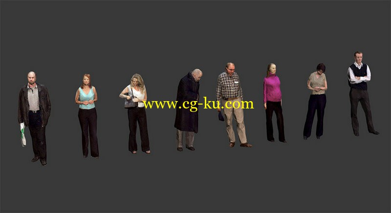 Lowpolygon3D-3D.People.Still-0041-0048-Casual 6的图片1