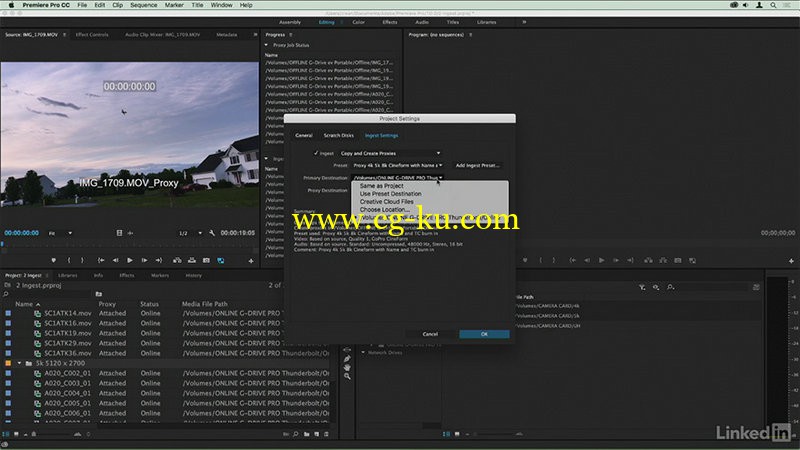 Lynda - Premiere Pro Guru Online Offline Workflows的图片1