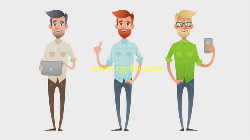 Tutsplus - Creating Male Cartoon Characters in Adobe Illustrator的图片1