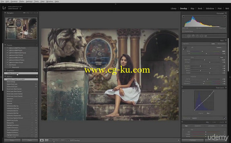 Udemy - Lightroom CC Professional Portrait Retouching的图片1