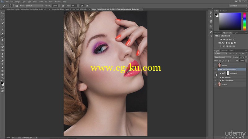 Udemy - Master Advanced High End Beauty Retouching in Photoshop的图片1