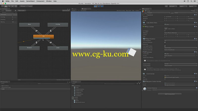 CGCookie - Fundamentals of Mecanim Animation的图片1