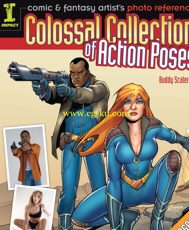 Comic & Fantasy Artists Photo Reference Colossal Collection of Action Poses的图片1