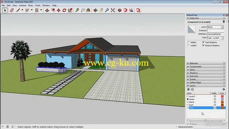 Lynda - SketchUp 2017 Essential Training的图片1