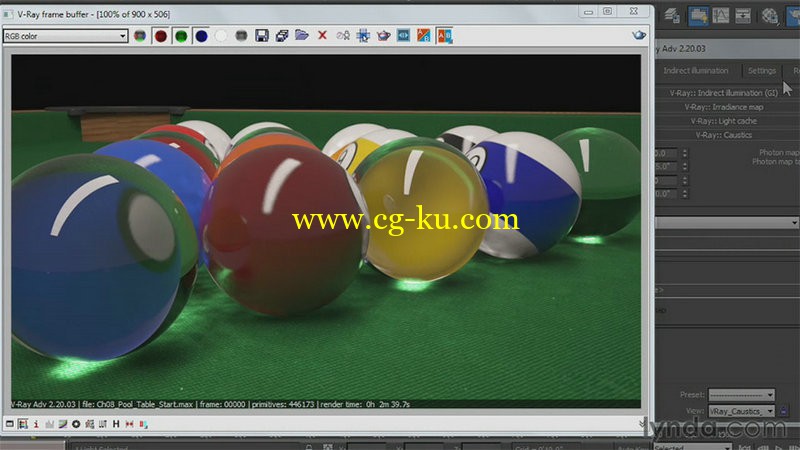 Lynda - V-Ray 2.0 for 3ds Max Essential的图片1
