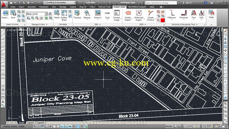 Autodesk AutoCAD Raster Design的图片1