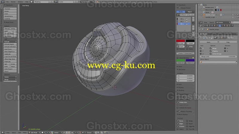 CGCookie - Introduction to Retopology的图片1