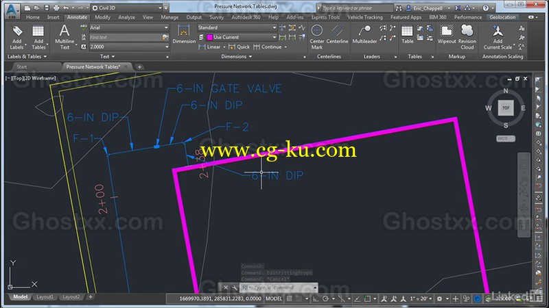 Lynda - AutoCAD Civil 3D Pressure Pipe Design的图片1