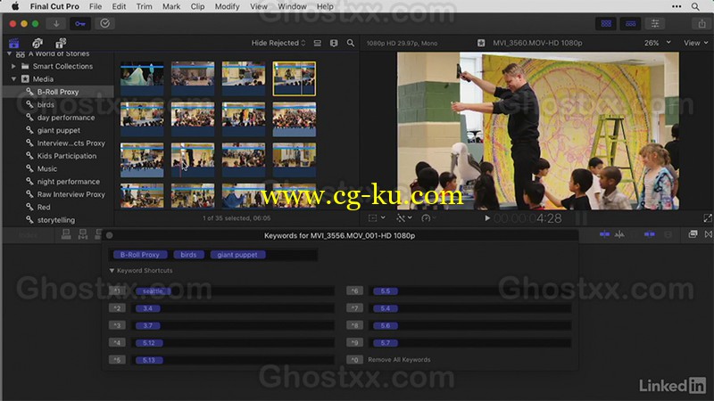 Lynda - Final Cut Pro X Guru Web Video with Graphics的图片1