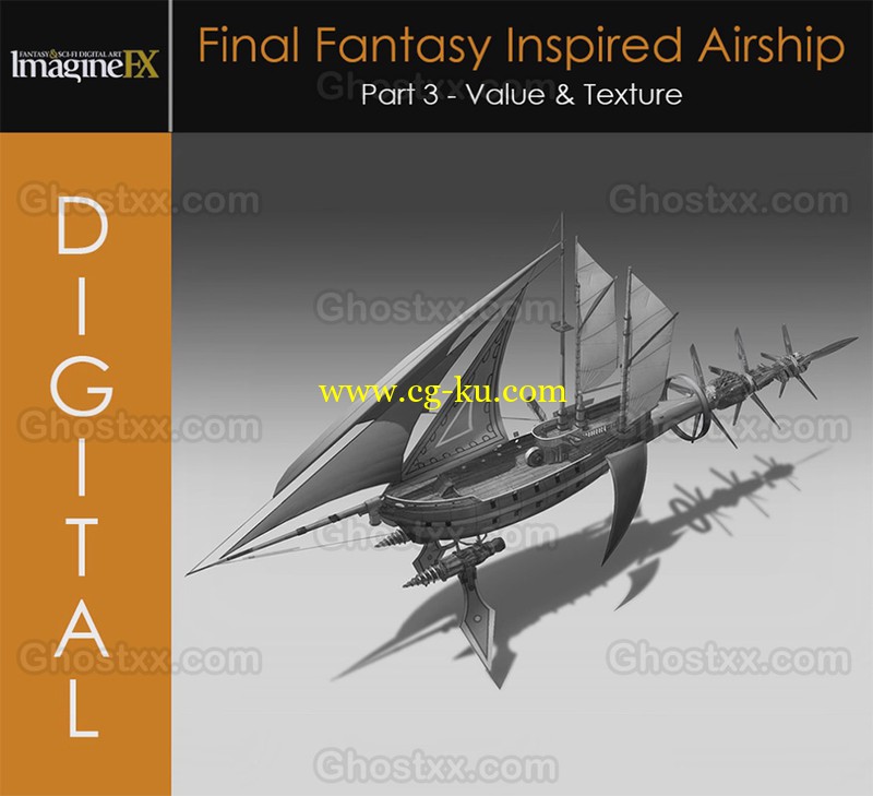 Foundation Patreon - Bundle - Final Fantasy Inspired Airship的图片1