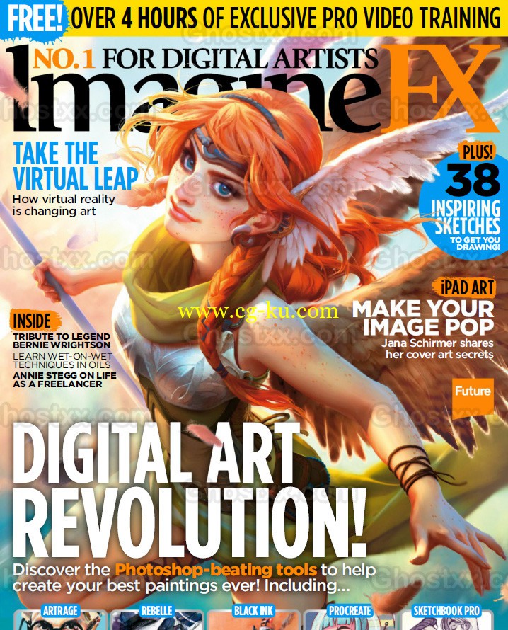 ImagineFX - June 2017的图片1