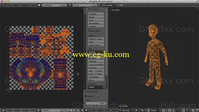 Lynda - Blender UV Mapping的图片1