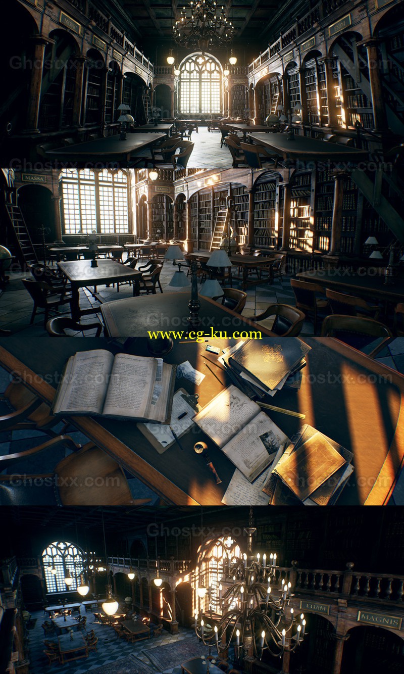 Oxford Library - UE4Project的图片1