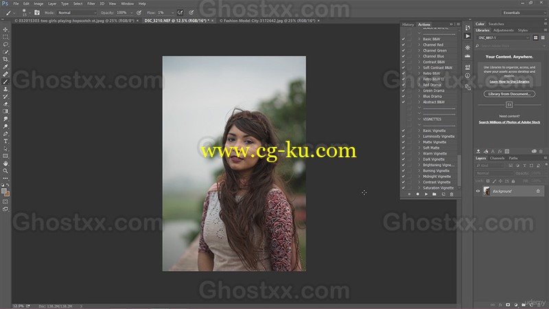 Udemy - Photoshop CC Photoshop Actions Course - With 100 Actions的图片1