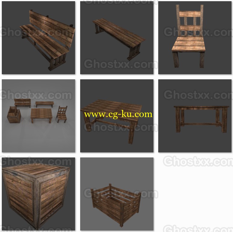 cgtrader.com - Ksalk Medieval prop-A的图片1