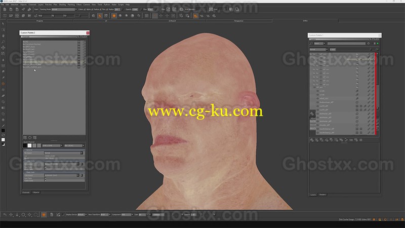 Gumroad - Tom Newburry Texturing Realistic Skin for Characters的图片1