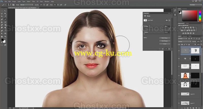 SkillShare - Adding Makeup In Photoshop的图片1