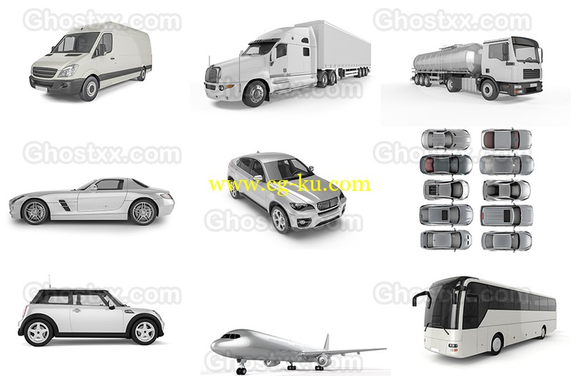 CreativeMarket - Vehicle Mega Bundle的图片1