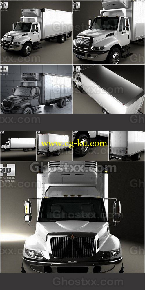 International Durastar Box 2002 - Vray - 3D Model的图片1