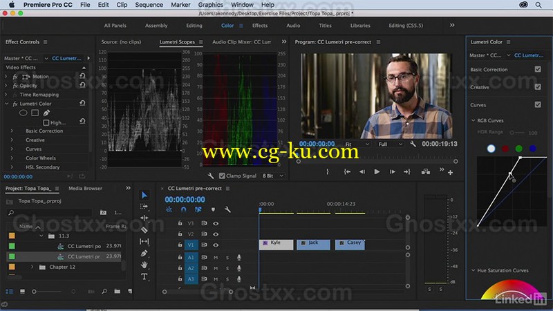 Lynda - Premiere Pro CC 2017 Essential Training The Basics的图片1