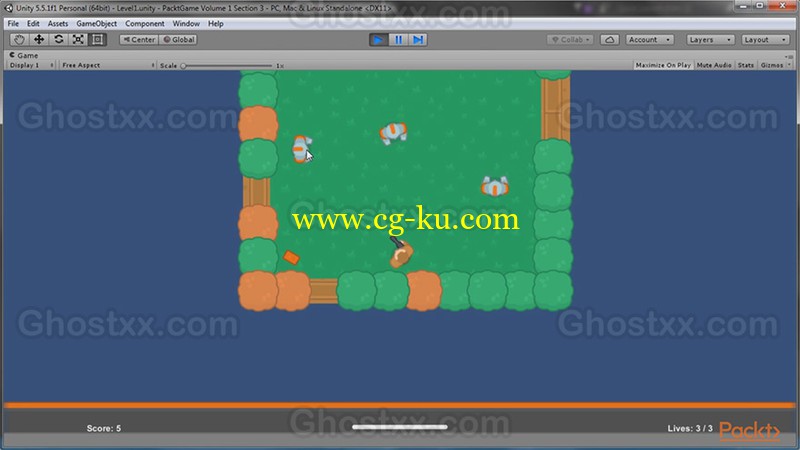 Packt Publishing - 2D Game Development with Unity 5.x的图片1