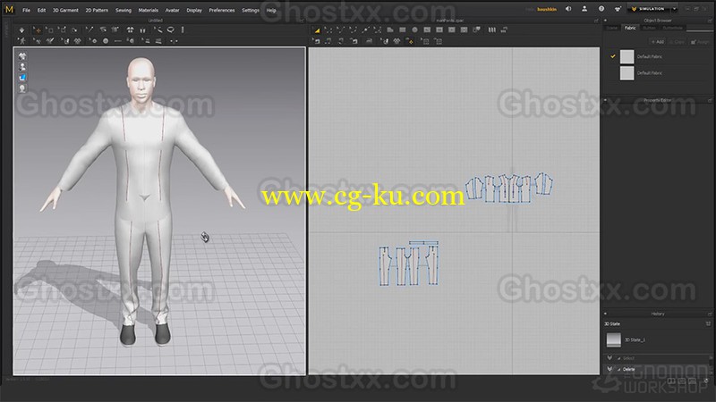 The Gnomon Workshop - Cloth modeling pipeline with Marvelous Designer的图片1