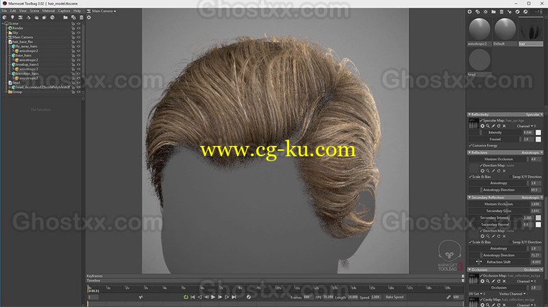 Adam Skutt Realtime Hair Example的图片1