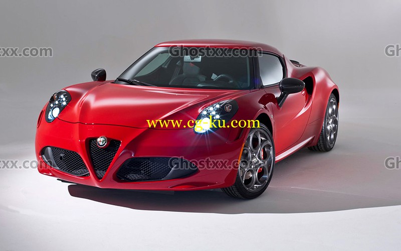 Alfa Romeo 4C (960) 2013 - 3D Model的图片1