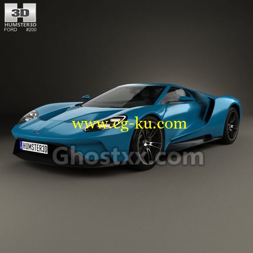 Ford GT40 - 3D Model的图片1