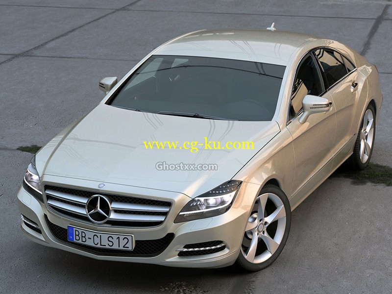 Mercedes CLS 2012 - 3D Model的图片1