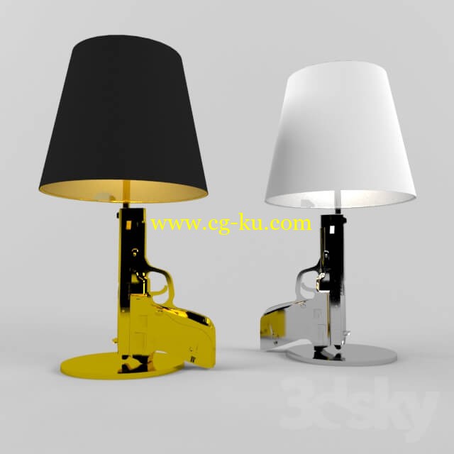 Guns of the bedside lamp from FLOS的图片1