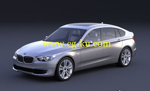 BMW 550i Gran Turismo (F07) 2009 - 3D Model的图片1