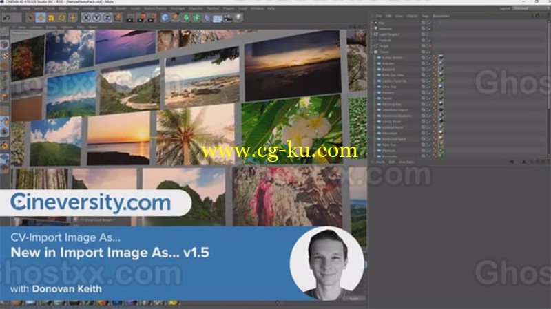 Cineversity - CV-Import Image As 1.5 - C4D的图片1