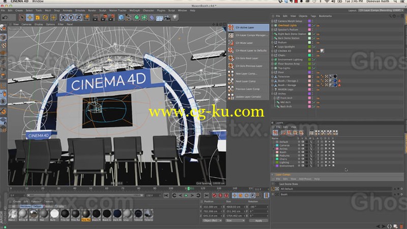 Cineversity - CV - Layer Comps - C4D的图片1