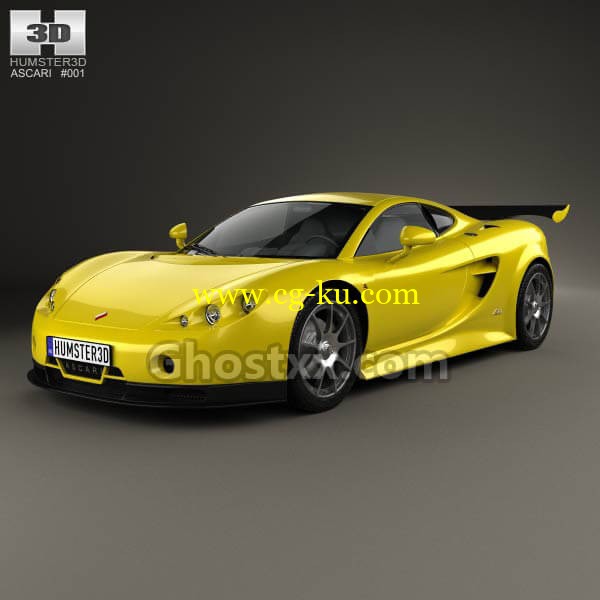 Ascari A10 2006 - 3D Model的图片1