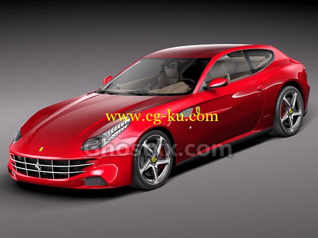 Ferrari FF 2012 - 3D Model的图片1