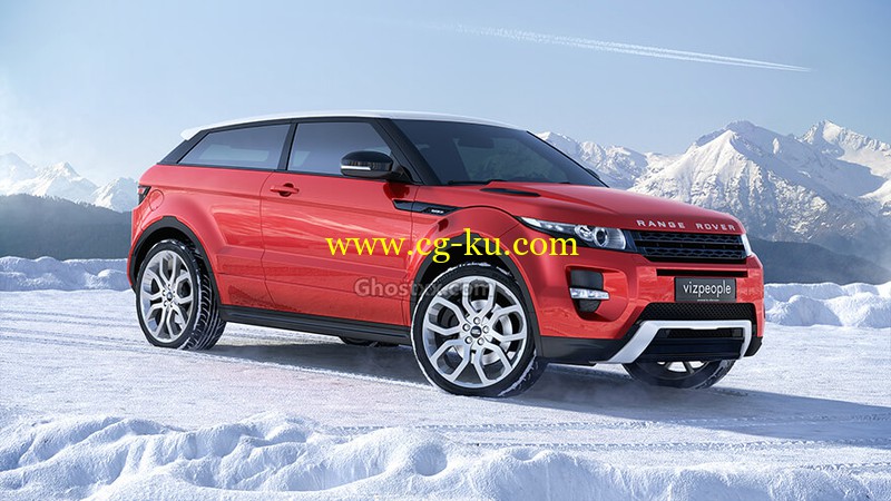 Range Rover Evoque - 3D Model的图片1