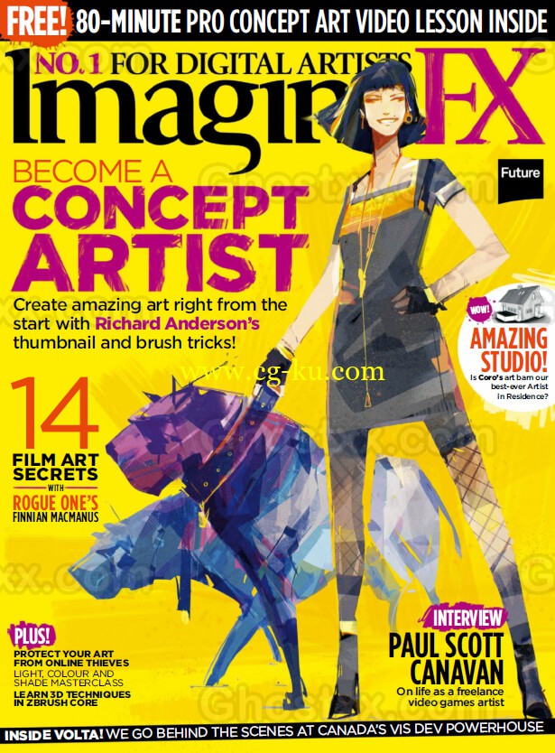 ImagineFX - October 2017的图片1