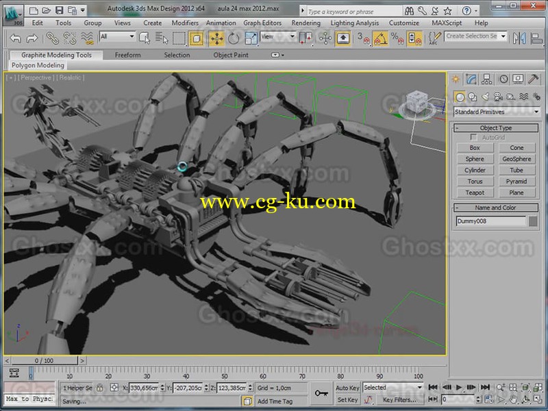 modelagem robótica com 3ds Max 2011-2012 [portugues]的图片1